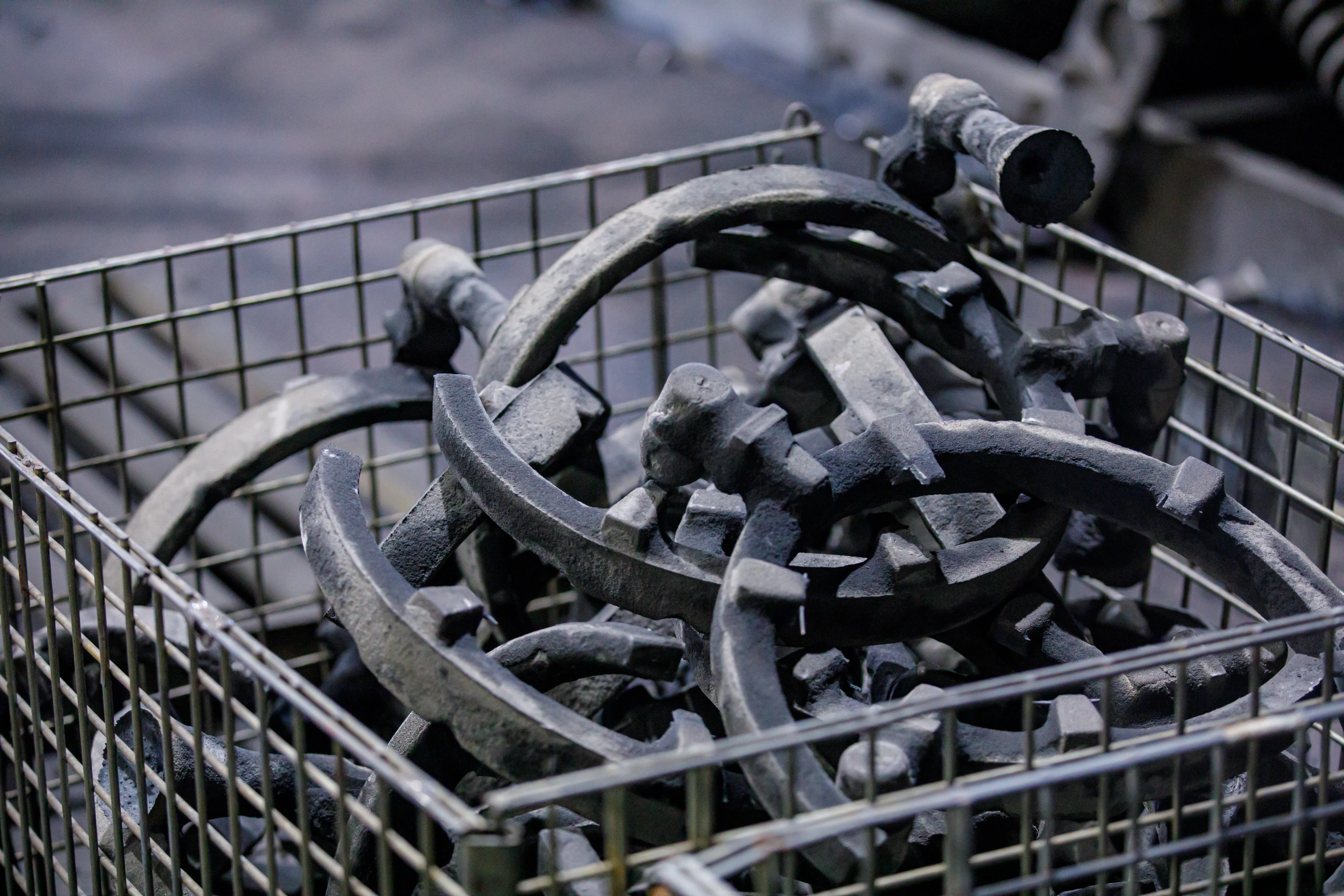 多様な鋳造部品のイメージ